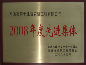  2008年度先进集体